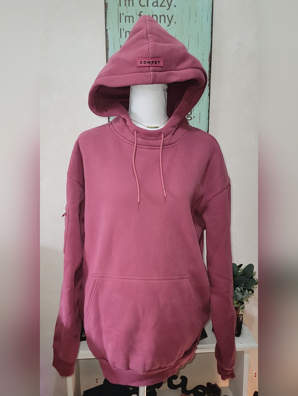 Comfrt Airplane Mode Travel Hoodie Pullover Sweatshirt